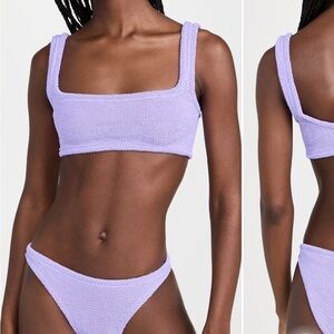 Hunza G Xandra Bikini Set Purple